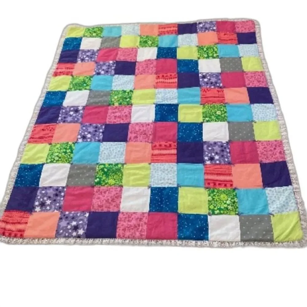 Handmade brightly colored